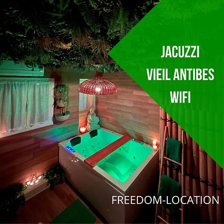 Ferienwohnung Le Balneo Jacuzzi Vieil Antibes Safranier Exterior foto